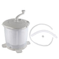 Portable Manual Washing Machine Detachable Wash Basket Manual Washing Machine Suction Cup Feet Fast Dehydration for Dormitory HIP A No plug