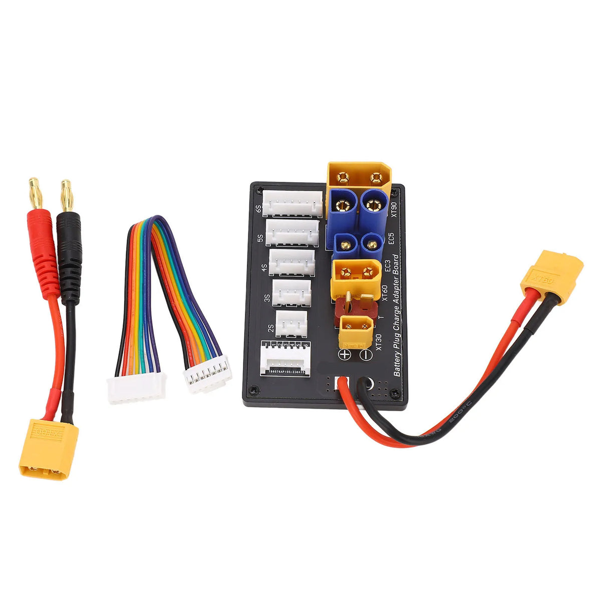 Parallel Charging Board XT90 XT30 EC3 EC5 T XT60 6S Battery Balance Charger Adapter Board HIP