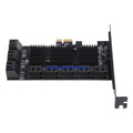 PCIe x16 to 16-Port SATA 3.0 Expansion Controller Card SATA Controller Card HIP China Mainland
