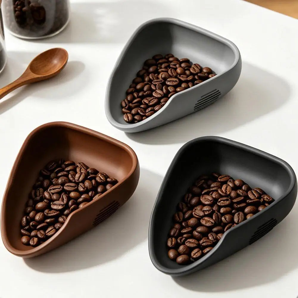 Silicone Coffee Weighing Dish Non-Toxic Coffee Bean Dosing Tray Coffee Bean Dosing Cup for Scale & Brewers Espresso Accessories HIP