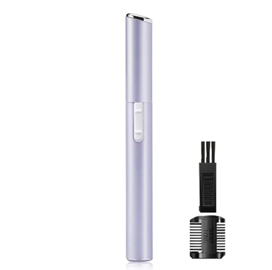 Electric Eyebrow Trimmer & Facial Hair Remover for Women Eyebrow Trimmer HIP purple
