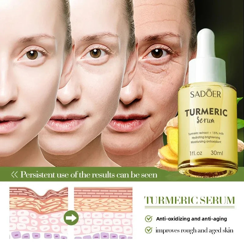 Gold Turmeric Milk Face Serum – Hydration & Brightening Brightening Face Serum HIP