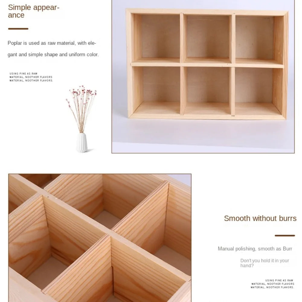 Wooden Drawer Desk Organizer – Pen, Marker & Art Storage Desk Organizer HIP