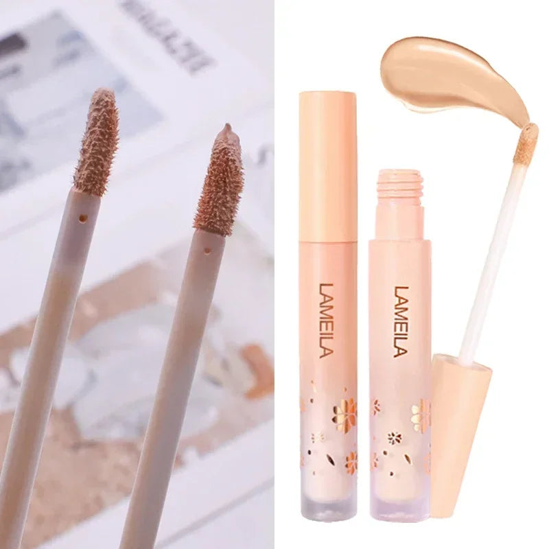 3 Colors Liquid Concealer High Covering Moisturizing Oil Control Foundation Invisible Pores Dark Circles Freckle Face Makeup HIP