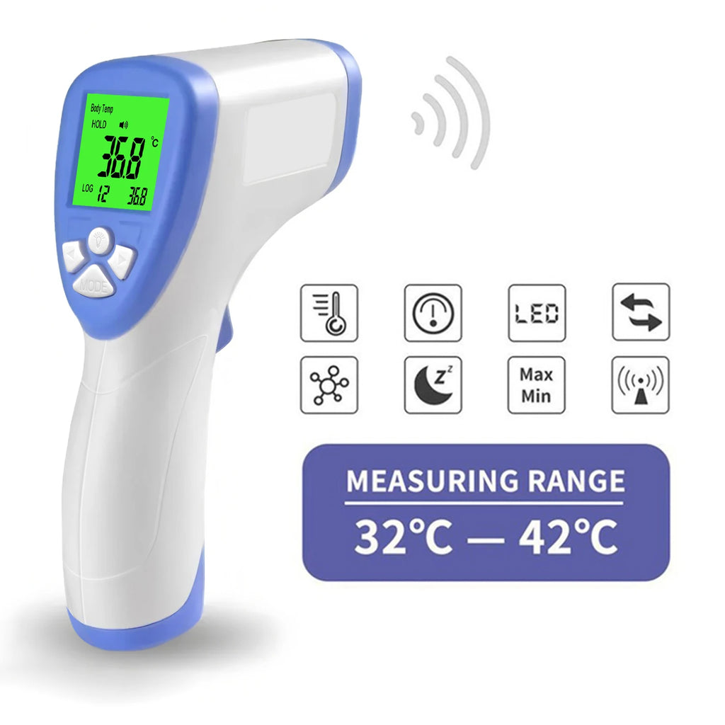 Non-Contact Infrared Forehead Thermometer – 1-Second Digital Infrared Thermometer HIP