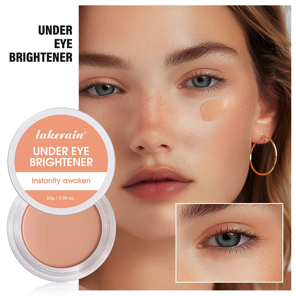 Eye Concealer Conceal & Brighten Dark Circles Nourishing Brightener Full Coverage Eye Bags Color Corrects Korean Cosmetics HIP
