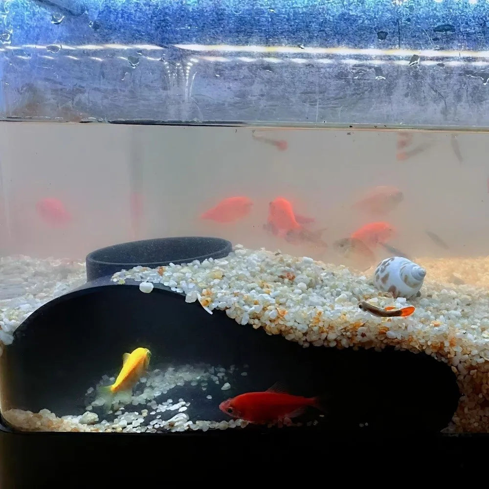 Aquarium Underground Tunnel Cave – Fish Tank Décor Aquarium Cave Decor HIP