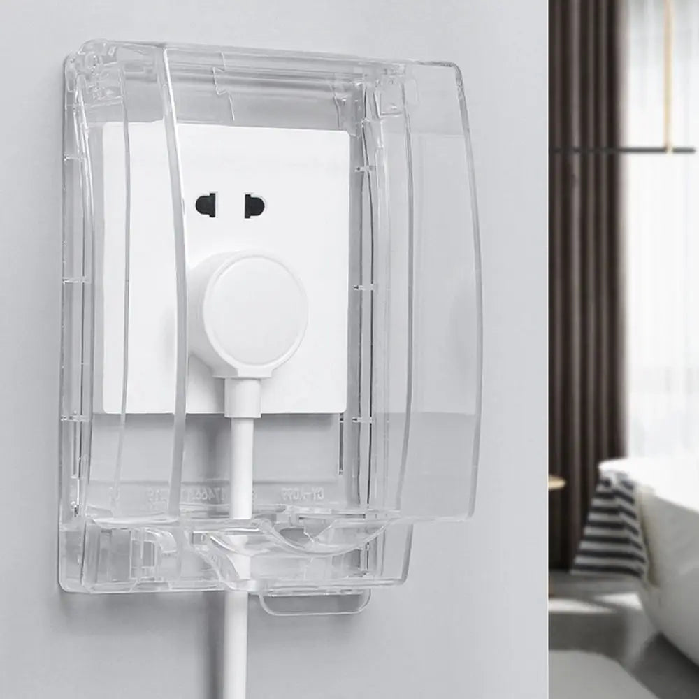 Splash-Proof Wall Socket Waterproof Cover Box | Outlet Guard Socket Waterproof Cover HIP