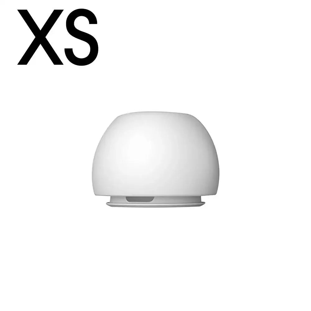 Silicone Ear Tips for AirPods Pro 1st & 2nd Gen | SEamopar Silicone Ear Tips HIP White-XS 2 Pair
