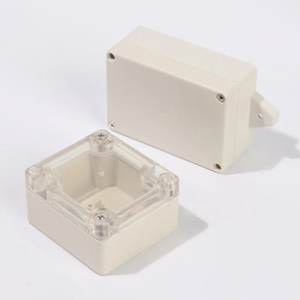 IP65 Waterproof ABS Junction Box – Transparent Cover Outdoor Waterproof Enclosure Box HIP