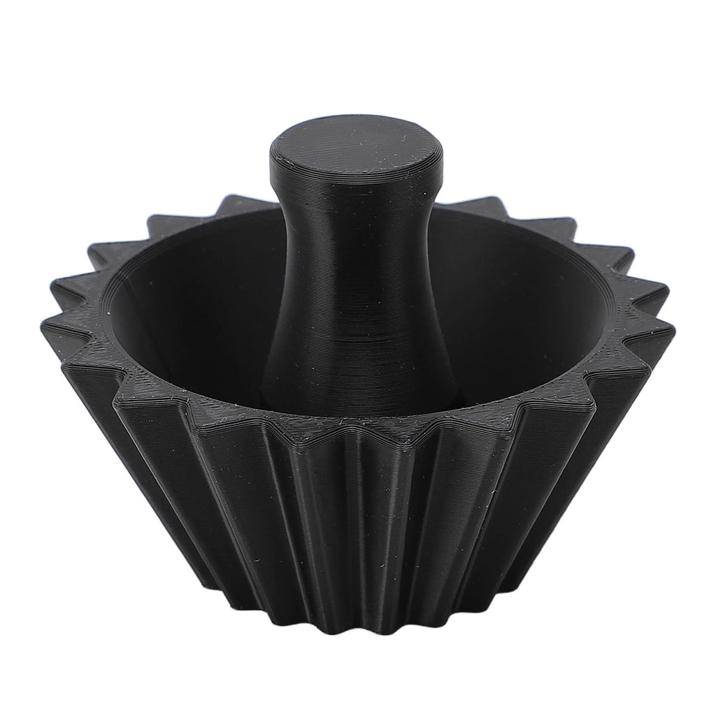 Coffee Filter Press Cone ABS Lightweight Coffee Filter Paper Assistant for Home Shop Use Coffee Filter Shape Holder HIP black