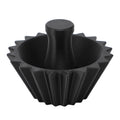 Coffee Filter Press Cone ABS Lightweight Coffee Filter Paper Assistant for Home Shop Use Coffee Filter Shape Holder HIP black