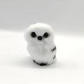 Simulation Owl Ornaments Plush Toys Cute Doll Artificial Fur Toy Christmas Tree Decor Pendant Christmas Gift For Kids Home Decor HIP White 1