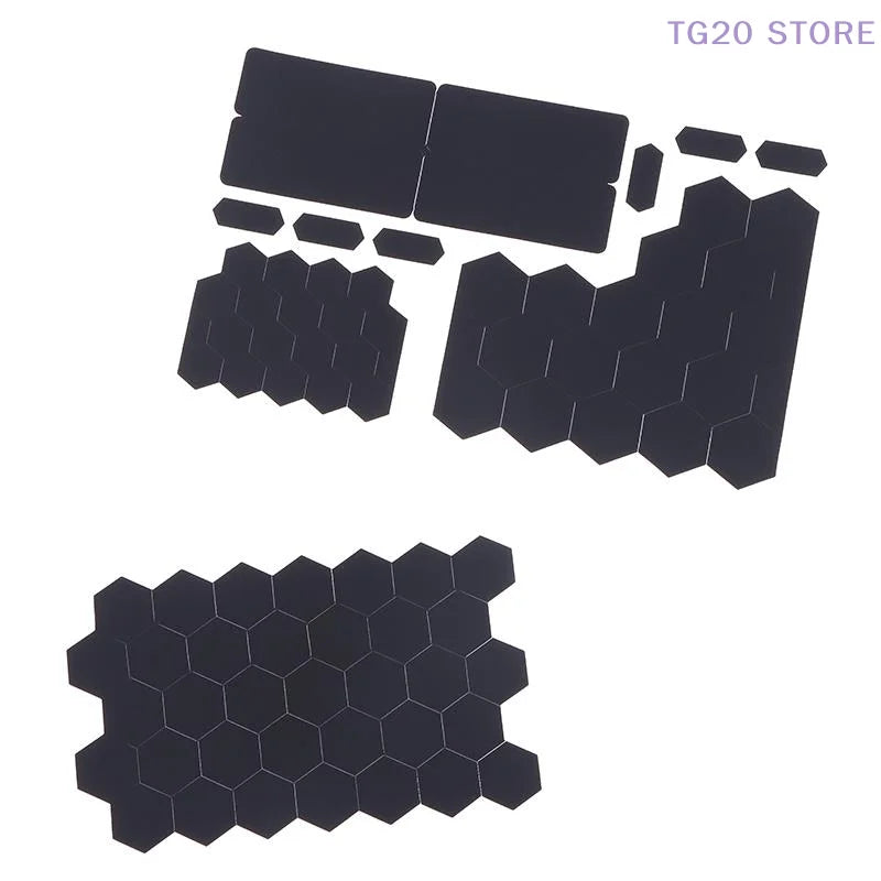 DIY Silicone Anti-Slip Grip Sticker Set for Mouse & Keyboard Mouse & Keyboard Grip HIP
