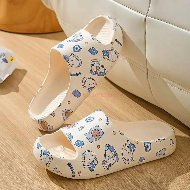 Bubu & Dudu Panda EVA Slippers – Cute Cosplay Shoes Character Cosplay Slippers HIP
