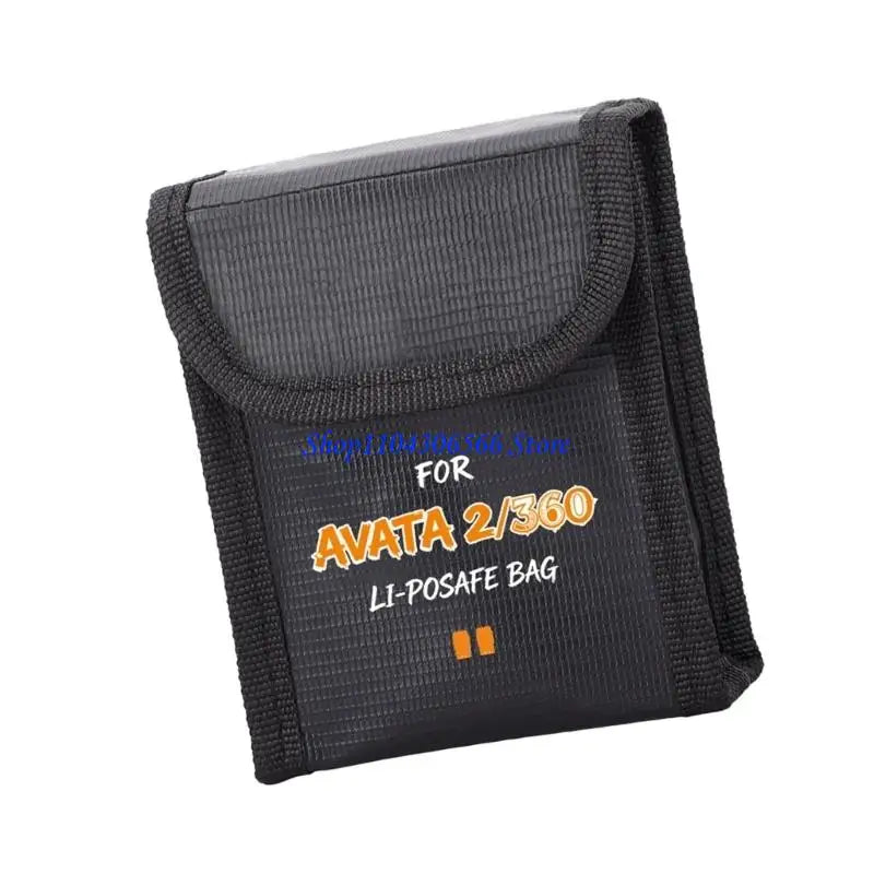 DJI Avata 2 & 360 Battery Pouch – Fireproof Waterproof Bag Drone Battery Pouch HIP