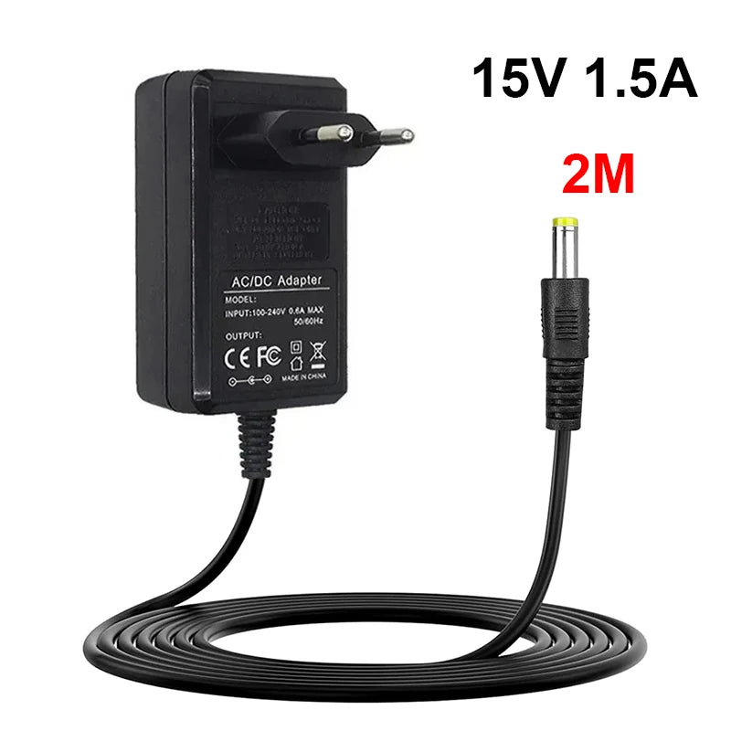 15V 1.5A Charger for Theragun Mini 1.0 & Prime G4 – 6.56ft Power Adapter Charger HIP