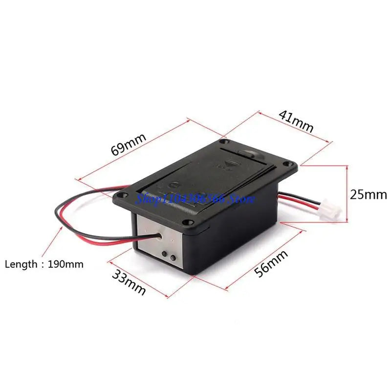 9V Battery Holder Box for Guitar Bass Active Pickup Battery Holder Box HIP