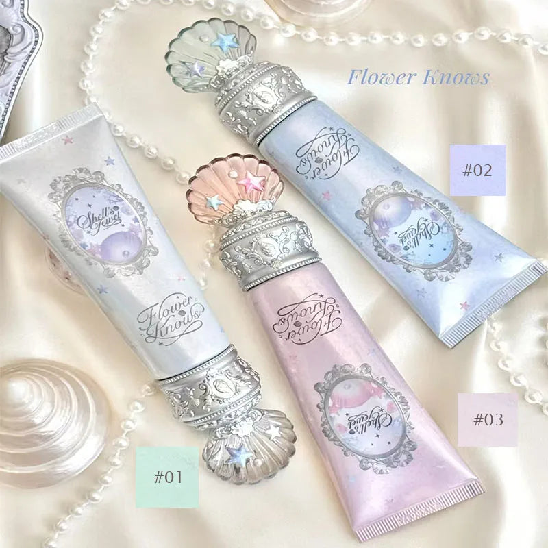 Flower Knows Shell Pearl Color Correcting Primer & BB Cream Color Correcting Primer HIP
