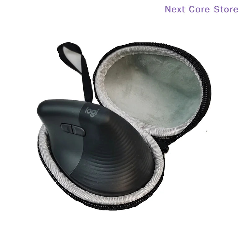 EVA Storage Bag for MX Vertical & Lift Wireless Mouse – Black Mouse Storage Case HIP