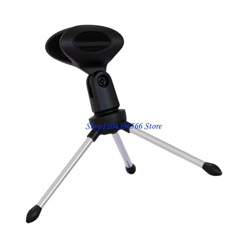 Desktop Tripod Stand for Microphone & Phone – Adjustable Microphone Tripod Stand HIP