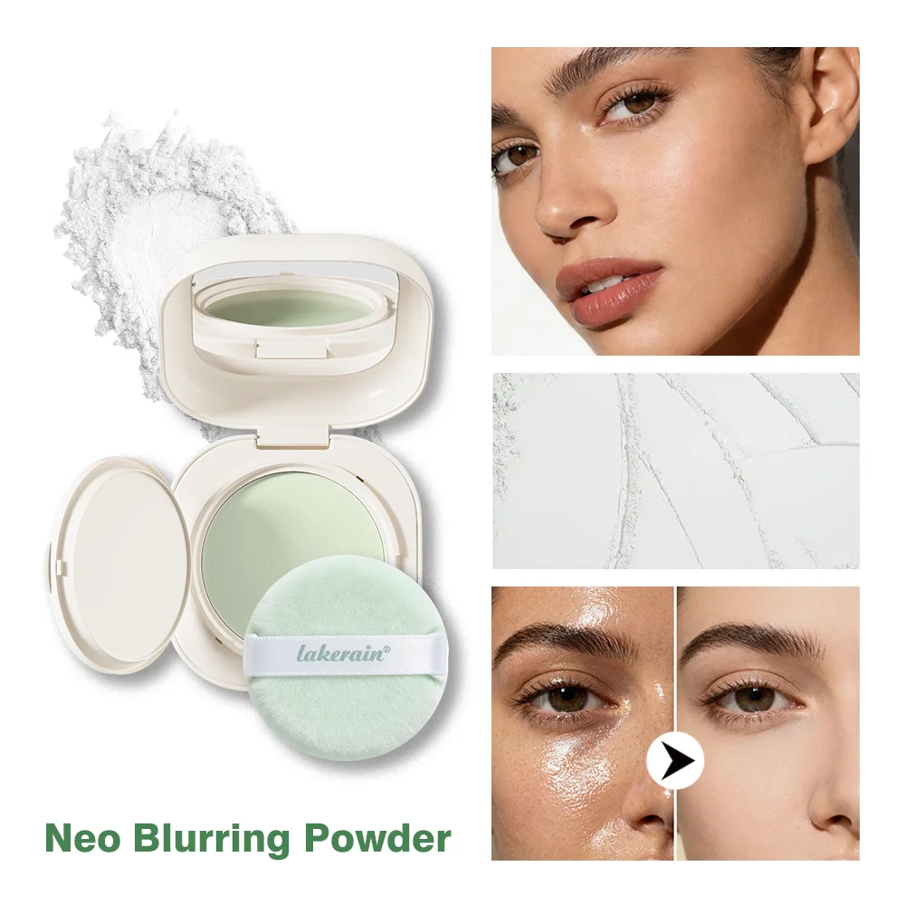 Neo Blurring Powder Setting Powder Korean Oil-Control Compact with Pore Blurring Smoothing Finish Water Proof Makeup HIP 1pc