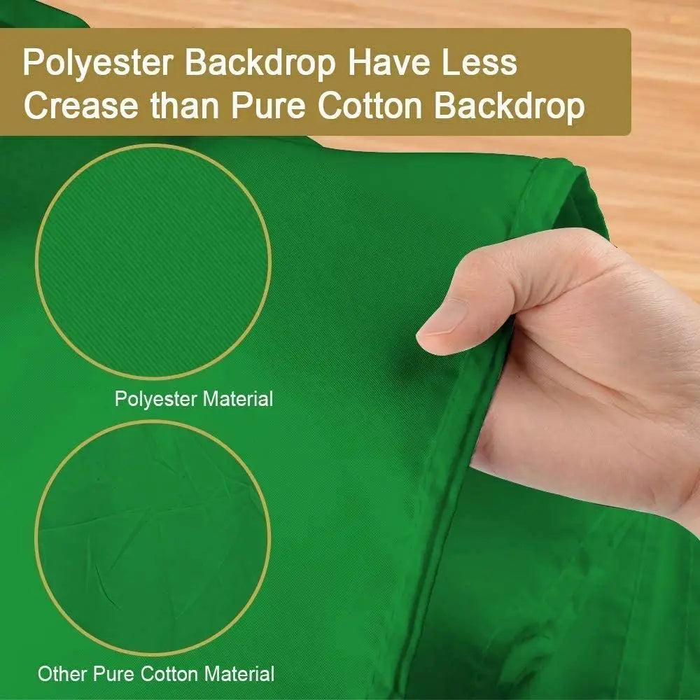 Chromakey Backdrop Cloth – Green, White & Black Photography Screen Photography Backdrop HIP