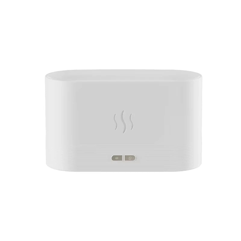 Aroma Flame Diffuser 180ml Ultrasonic Cool Mist Humidifier Aroma Flame Diffuser HIP 180ml White Pro