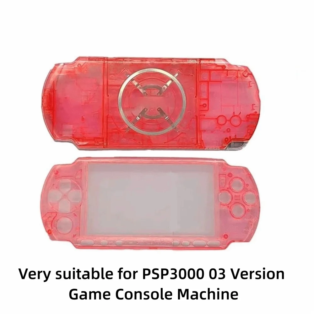 Transparent Crystal Shell Replacement Kit for PSP 3000 (03 Ver) Console Replacement Shell HIP