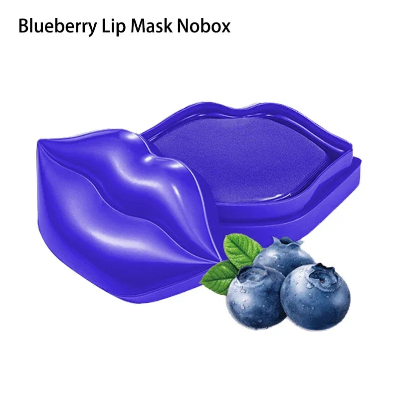 Vitamin C Lip Mask Patches – Moisturizing & Smoothing Lip Mask Patches HIP Blueberry