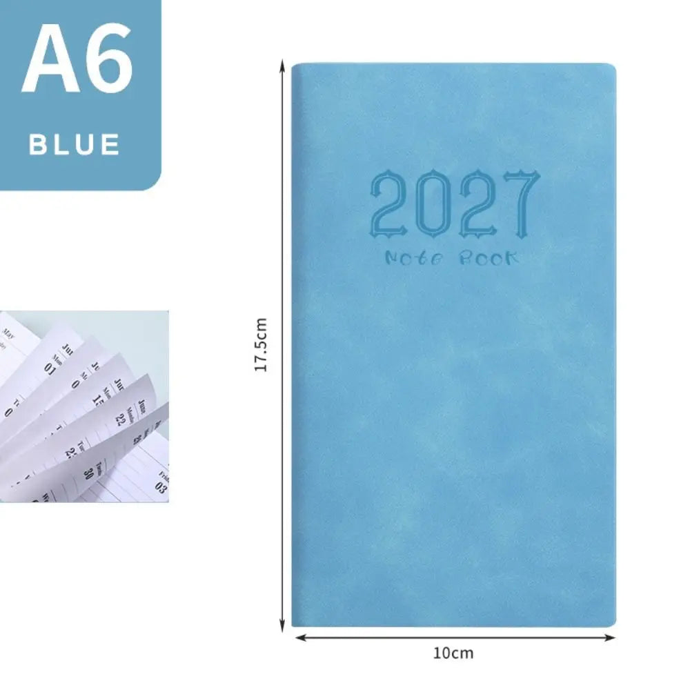 2027 A6 Daily Weekly Planner Notebook – Pocket Size Journal Planner Notebook HIP