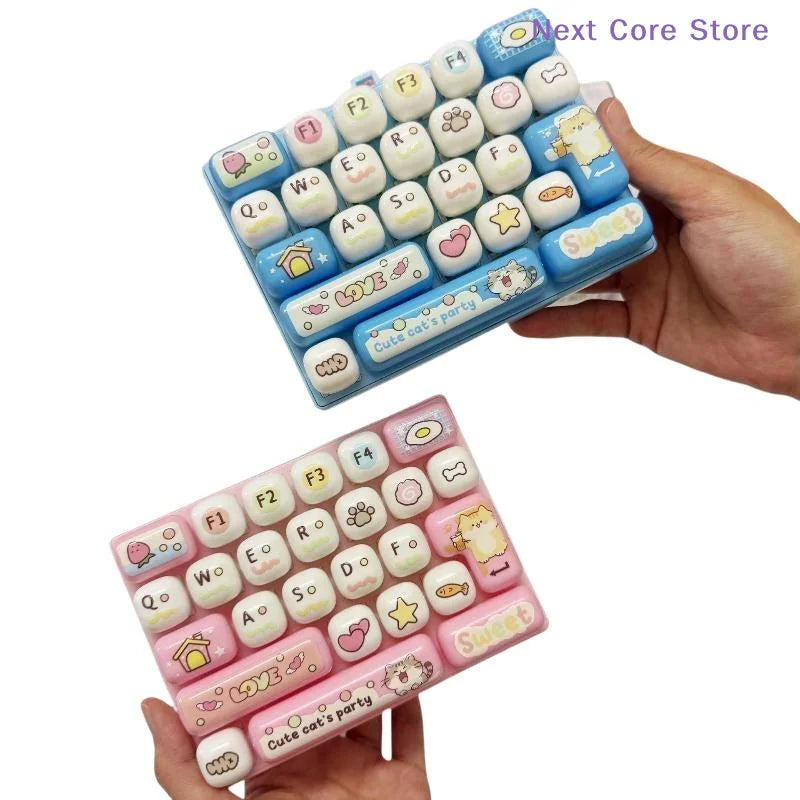 26-Key Mini Keyboard Fidget Toy – Novelty Desk Gift Fidget Desk Toy HIP