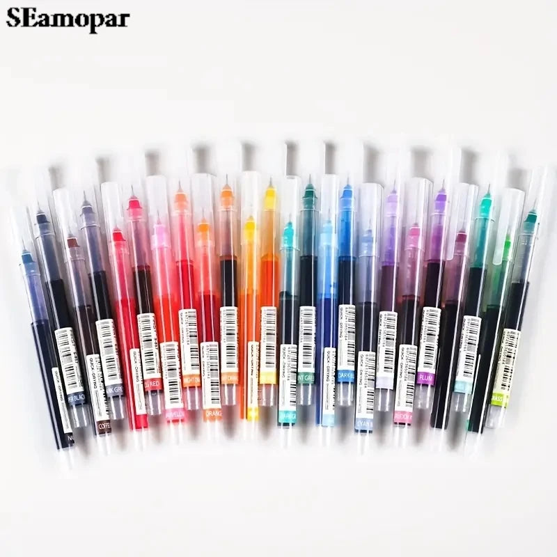 10-Piece Multicolor Gel Pen Set – 0.5mm Fine Tip | HIP Gel Pen Set HIP