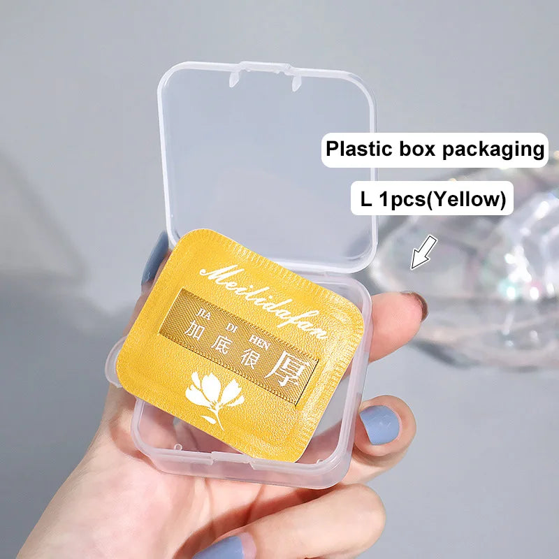 Ultra-thick Makeup Sponge Puff Beauty Powder Sponge Foundation Professional Soft Face Cosmetic Puff Base Makeup Beauty Tools Set HIP L-Yellow-1Pcs