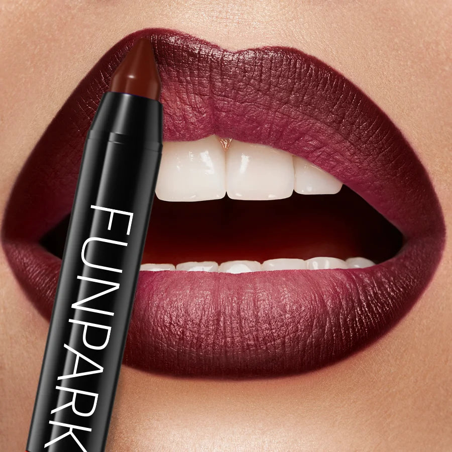 FUNPARK 16-Color Waterproof Matte Lip Liner & Lipstick Pen Lip Liner Pen HIP