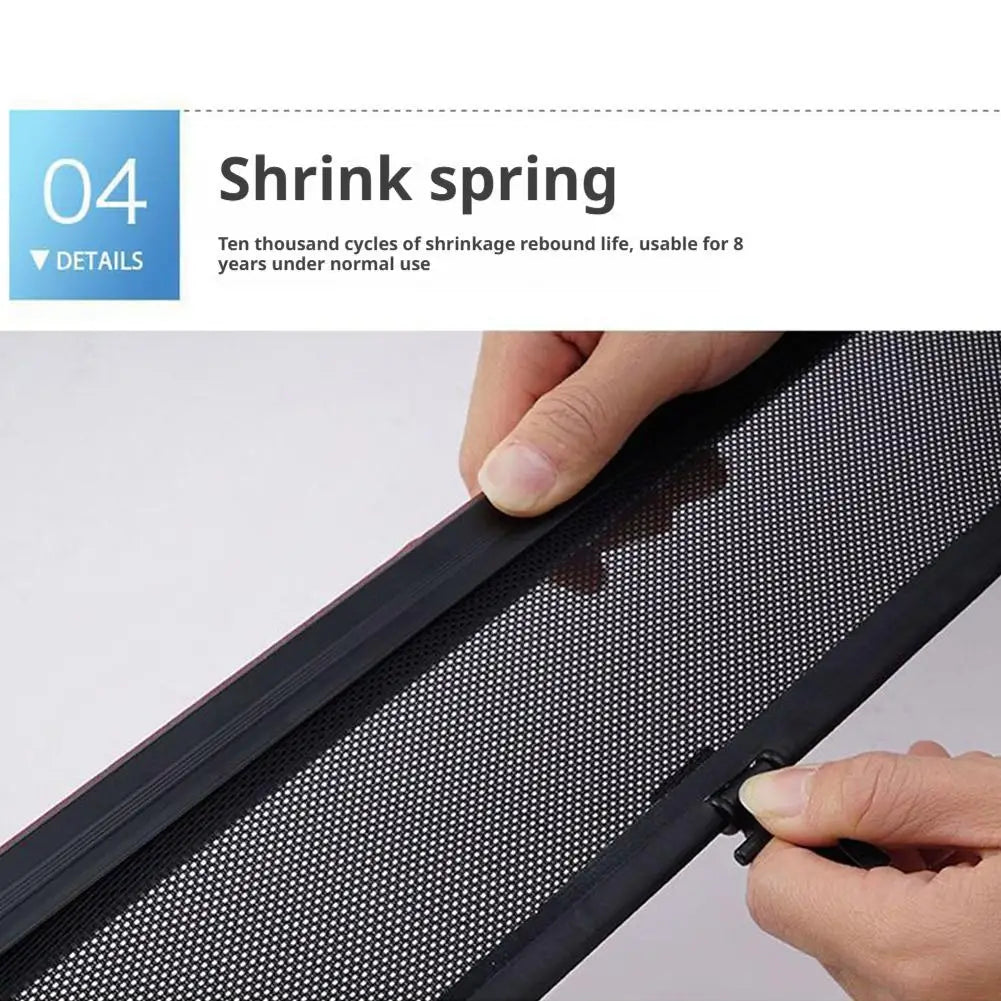 Automatic Retractable Car Window Curtain Sun Protection Heat Insulation Automatic Retractable Universal Side Window Sun Shade HIP
