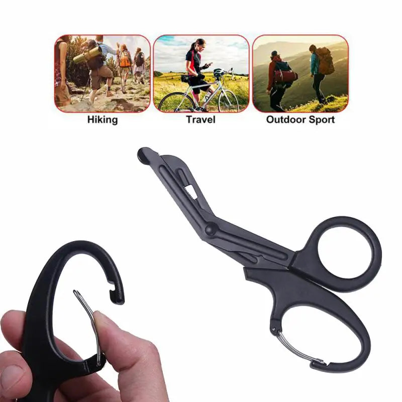 18.5cm Trauma Shears – EMT Bandage & Gauze Scissors | HIP Trauma Shears HIP