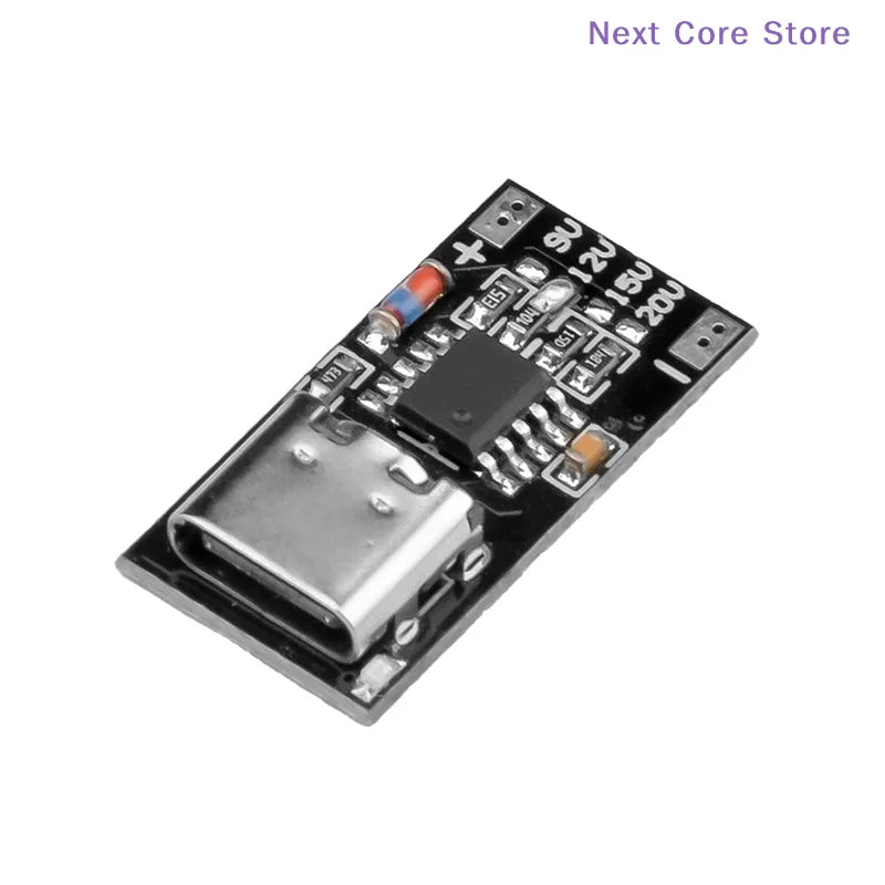 PD/QC Fast Charge Trigger Decoy Board – Type-C 9V 12V 15V 20V USB Charge Trigger Module HIP