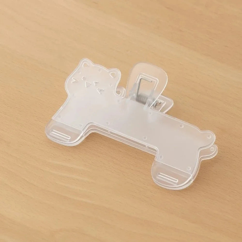 Cute Cat Transparent Book Clip – Anti-Slip Page Holder Book Page Holder HIP