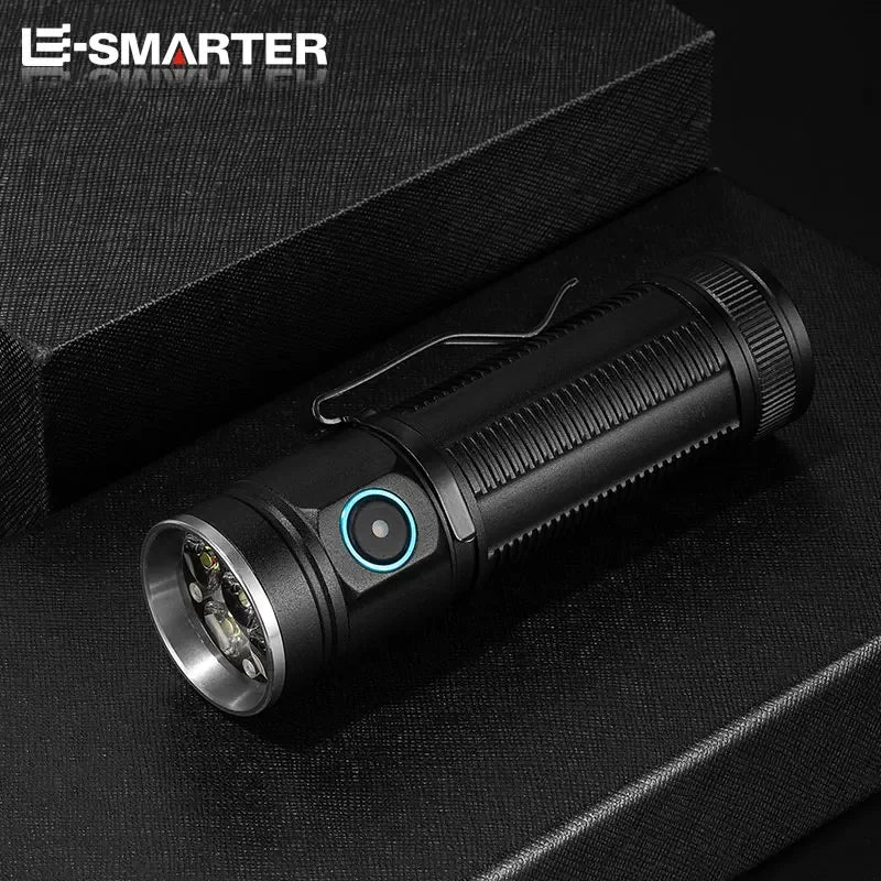 ESMARTER 3000 Lumen 6-LED EDC Rechargeable Waterproof Flashlight EDC Rechargeable Flashlight HIP
