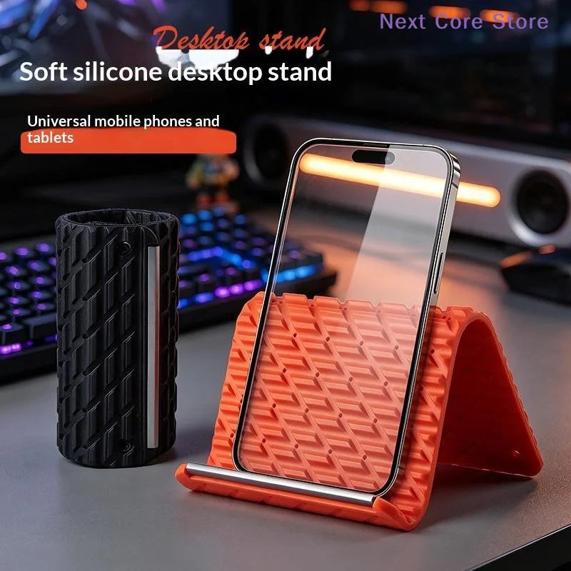Foldable Silicone Phone & Tablet Stand – Universal Desk Holder Phone & Tablet Stand HIP