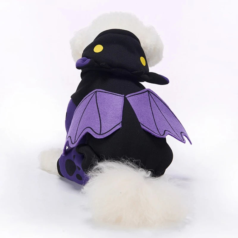 Halloween & Christmas Dog Costume – Warm Plush Outfit for Puppies Dog Costume HIP