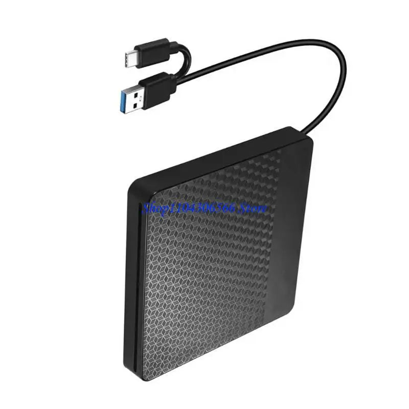 External DVD Burner – Slot Loading USB 3.0 & Type-C Drive External Optical Drive HIP