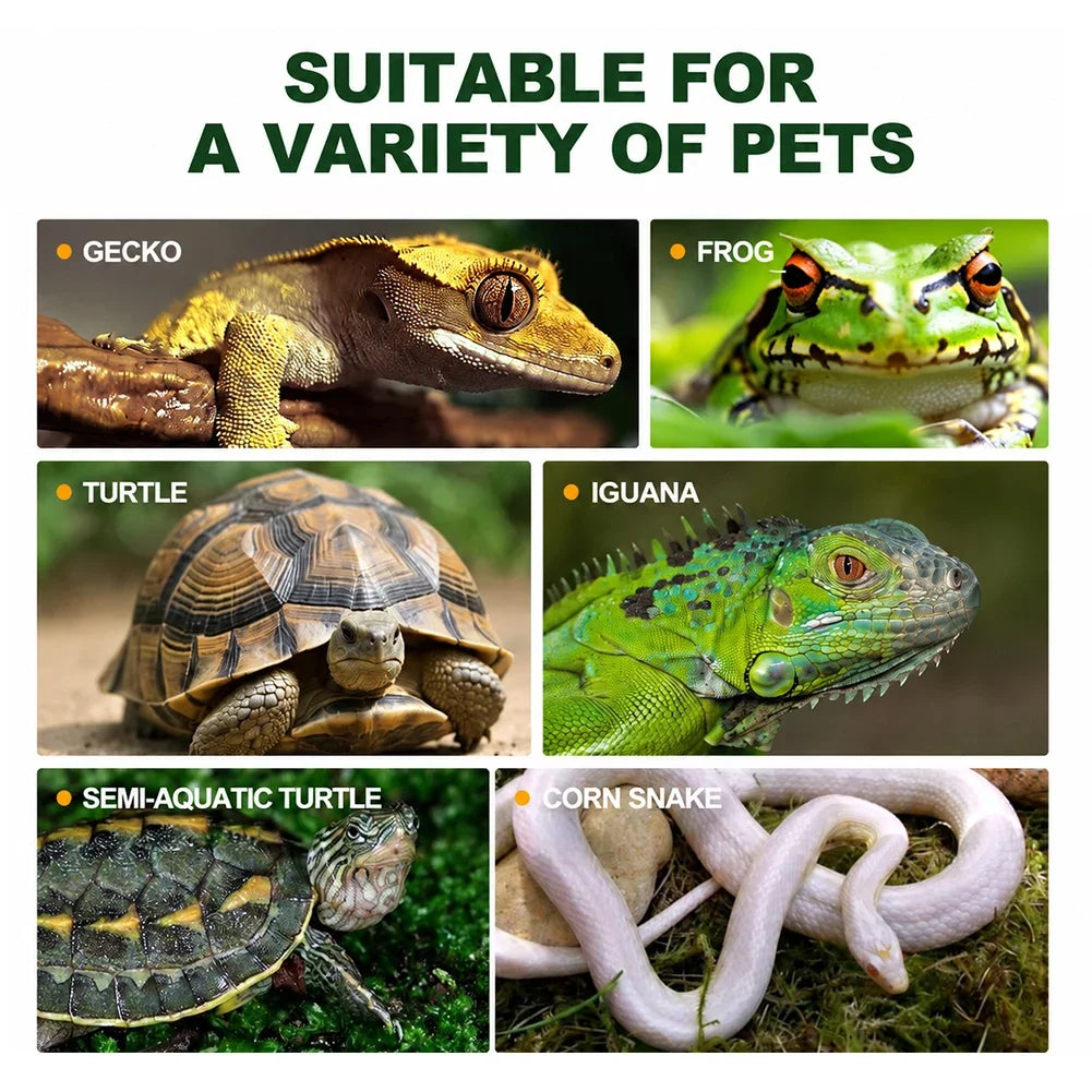 Soft Liner Fake Lawn for Gecko Frog Tortoise Lizard Snake Rainforest Reptile Carpet Washable Moss-Like Mat Moisture-Retaining HIP