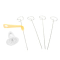 Kitchen Gadgets Manual Potato Cutter Stainless Steel Potato Cutter Hand Crank Potato Spiral Cutter Kitchen Accessory for Home HIP A