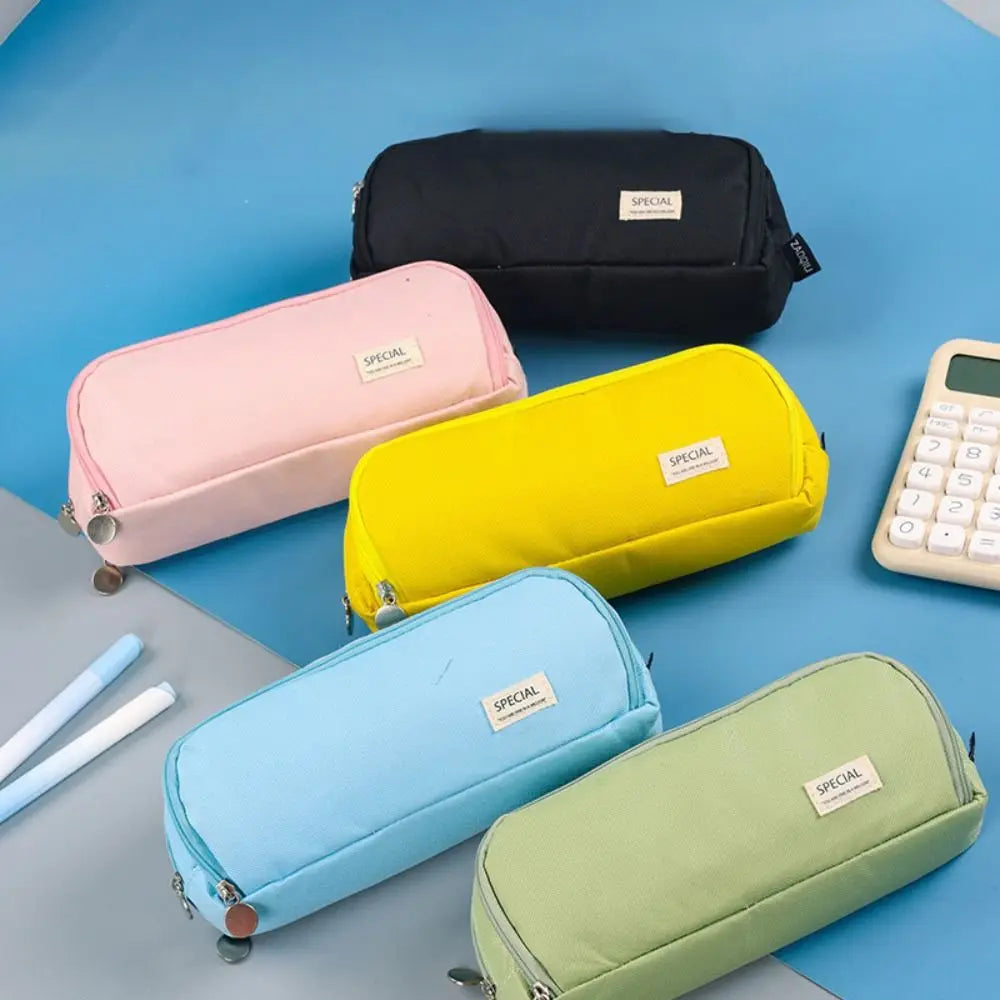 3-Layer Large Capacity Pencil Case – Zipper Stationery Organizer Pencil Case Organizer HIP