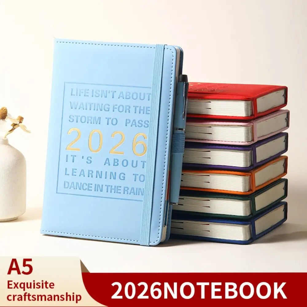 A5 2026 Daily Planner Notebook – Schedule, Calendar & To-Do Daily Planner Notebook HIP