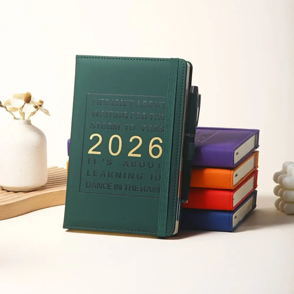 A5 2026 Daily Planner Notebook – Schedule, Calendar & To-Do Daily Planner Notebook HIP