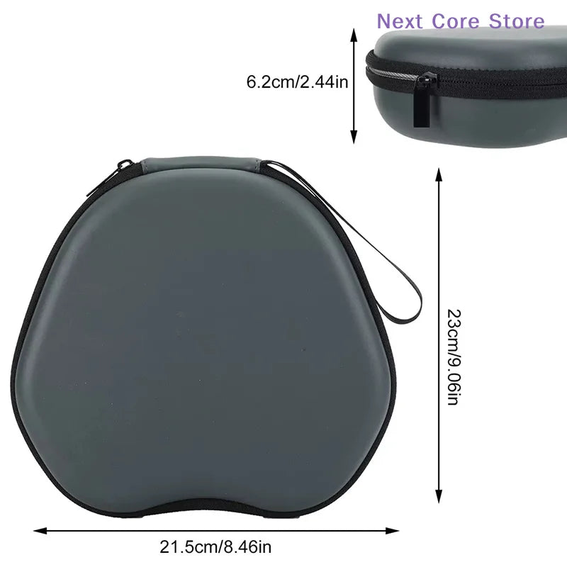 Shockproof Headphone Travel Case – EVA Storage Bag Headphone Carry Case HIP