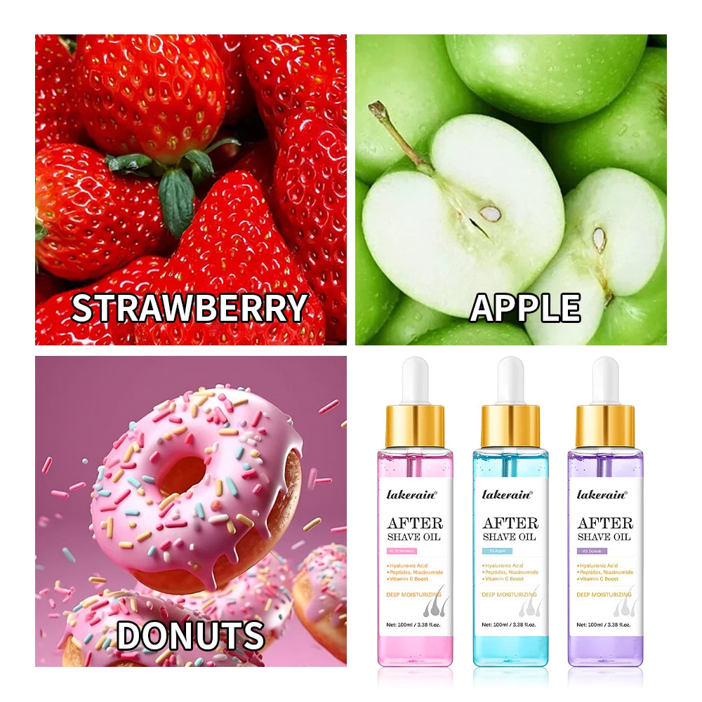 Strawberry After Shave Oil women For Smooth Skin Moisturizes Soft Serve Shave Oil Truly After Shave Oil Strawberry ﻿Skincare HIP